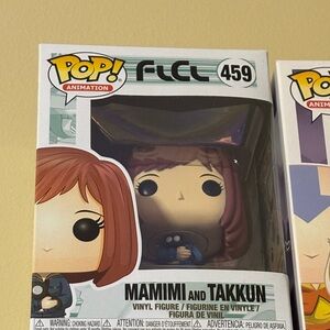 FLCL Mamimi and Takkun Vinyl Figure